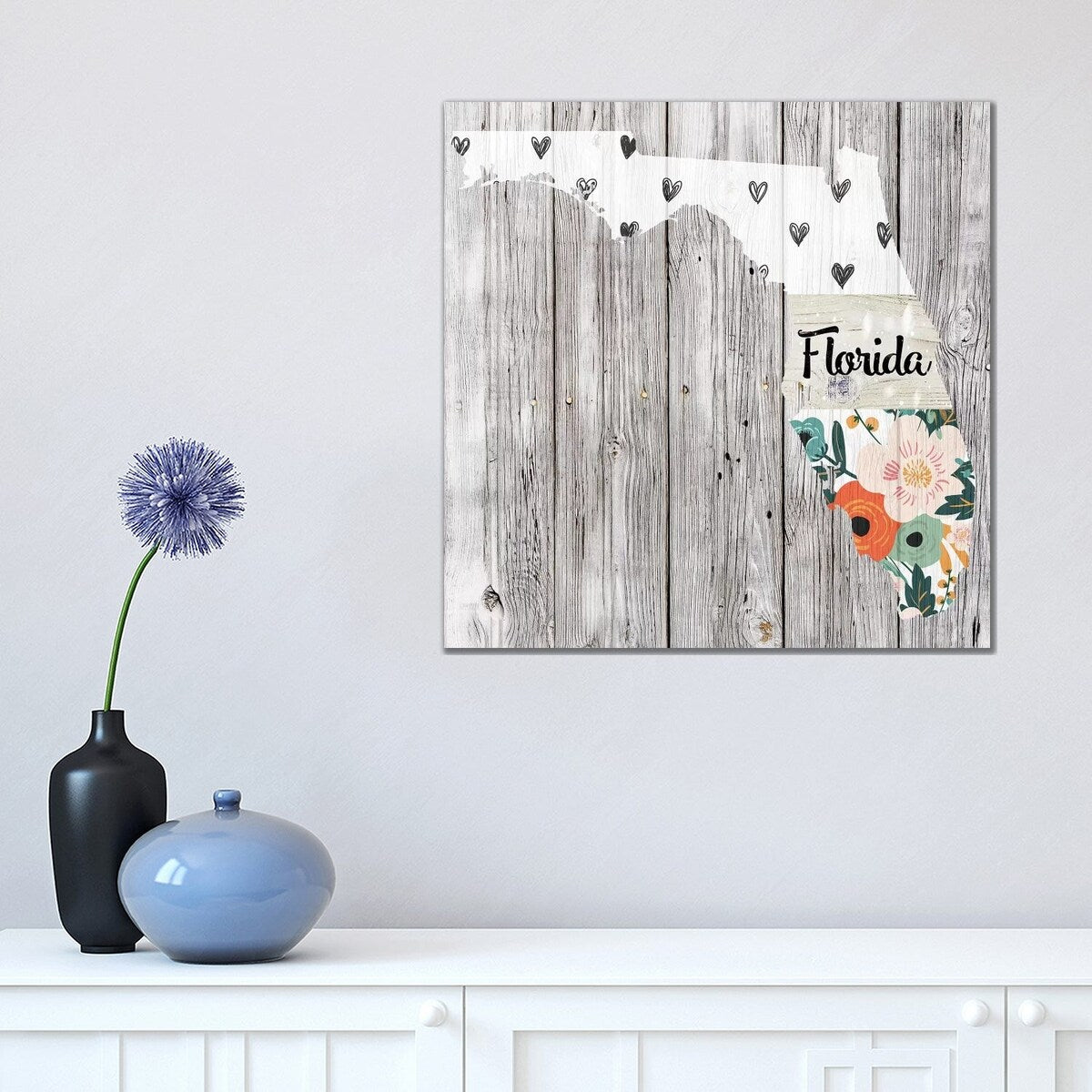 iCanvas "Florida" by Front Porch Pickins Canvas Print