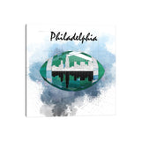 iCanvas "Football Philadelphia Skyline" by Katia Skye Canvas Print