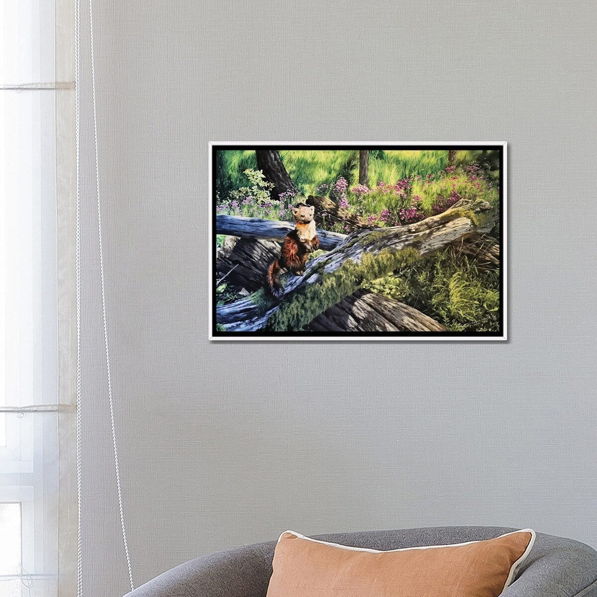 iCanvas "Forest Light" by Julian Wheat Framed
