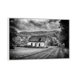 iCanvas "Forgotten Black And White" by Rick Berk Framed Canvas Print