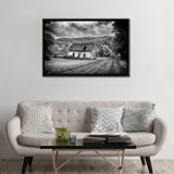 iCanvas "Forgotten Black And White" by Rick Berk Framed Canvas Print