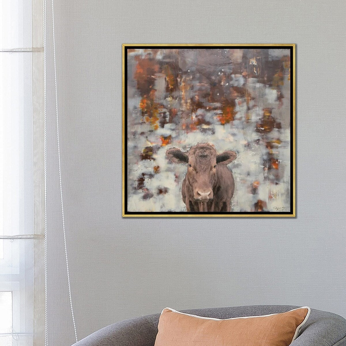 iCanvas "Forward" by Norah Levine Framed
