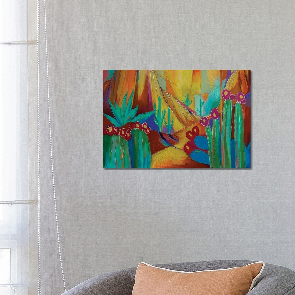 iCanvas "Fractal Desert" by Kristin Harvey Canvas Print