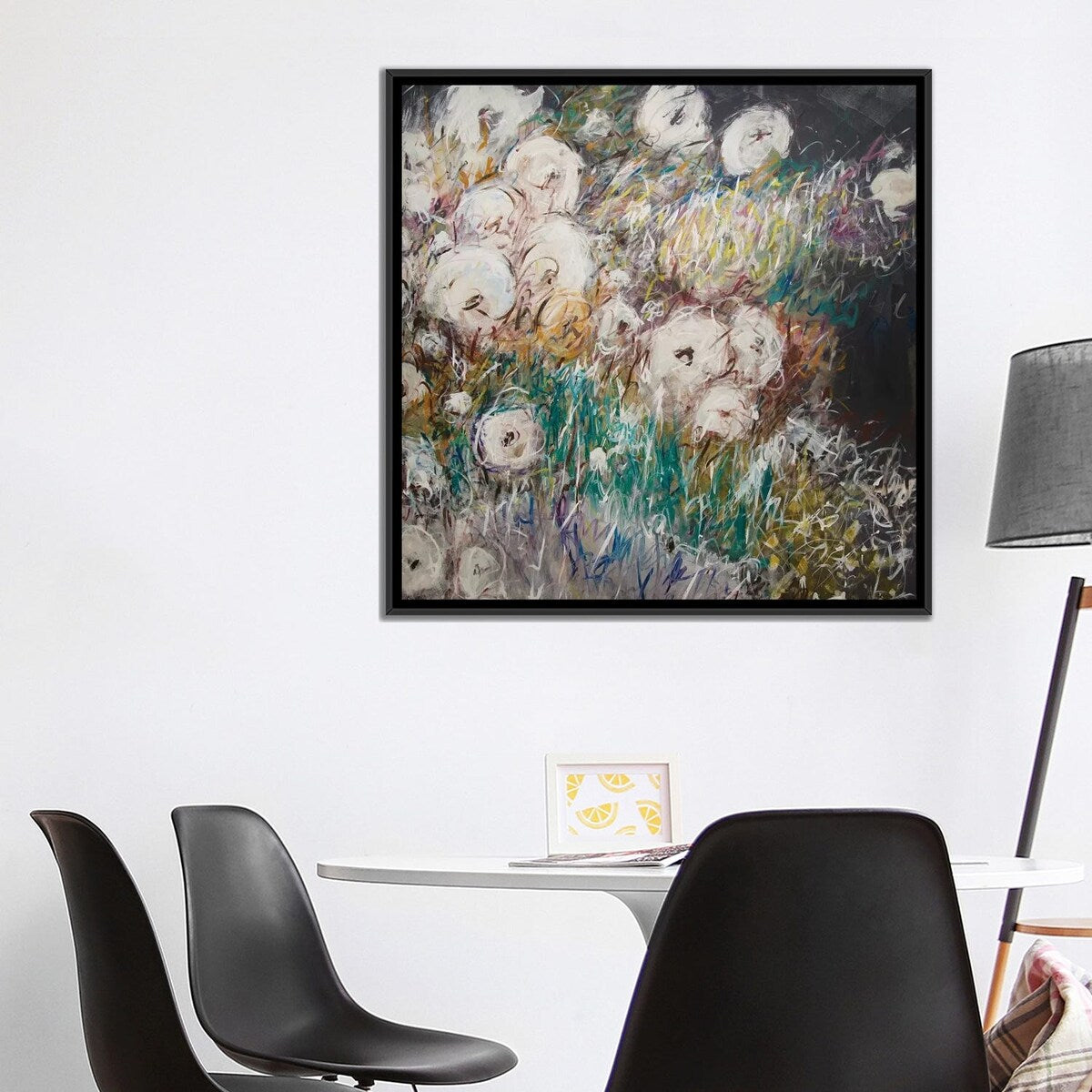iCanvas "Gardening With Bees" by Stefanie Kirby Framed Canvas Print