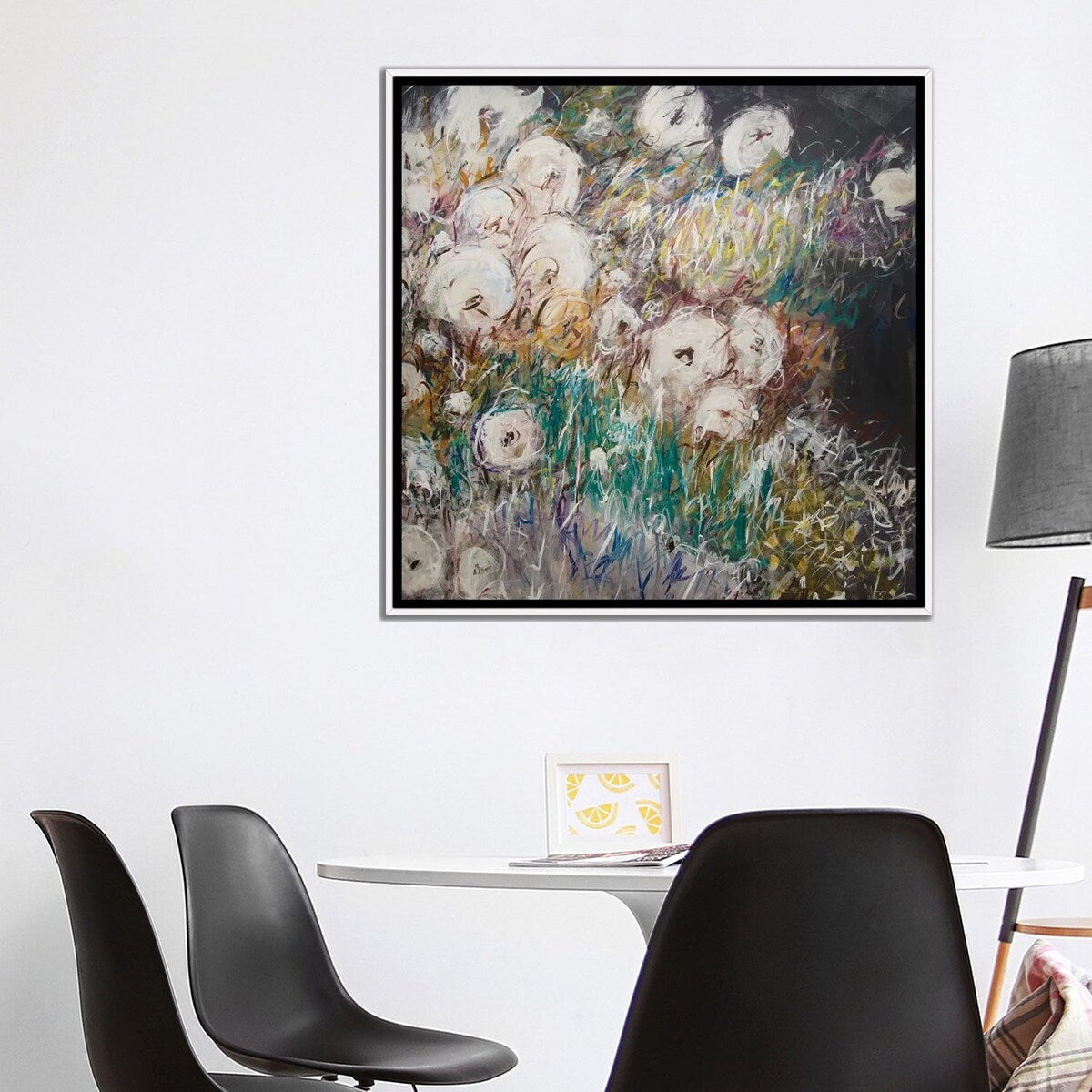 iCanvas "Gardening With Bees" by Stefanie Kirby Framed Canvas Print