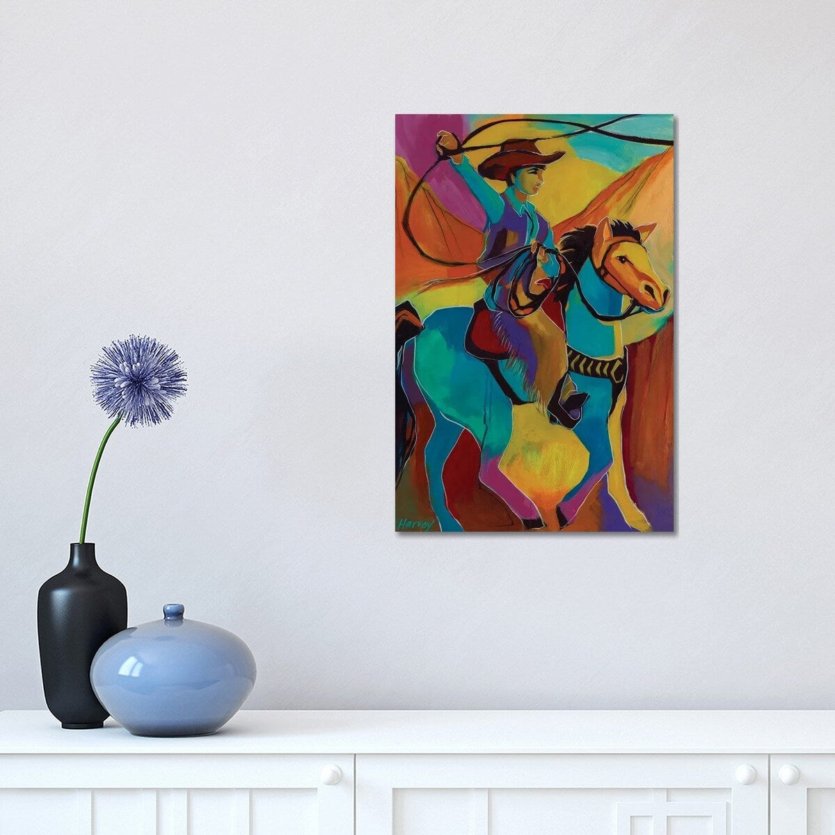 iCanvas "Giddyup" by Kristin Harvey Canvas Print