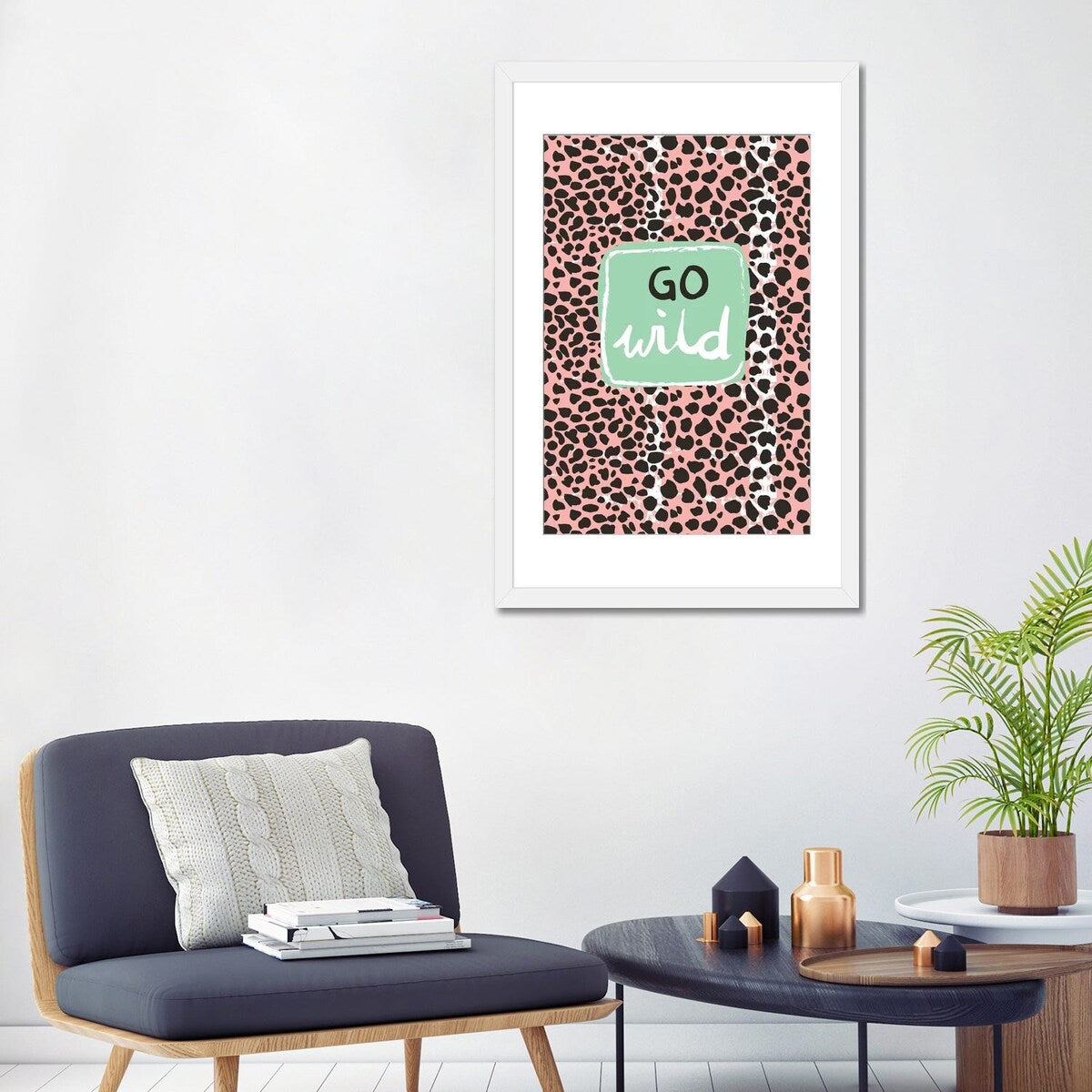 iCanvas "Go Wild" by Vicky Yorke