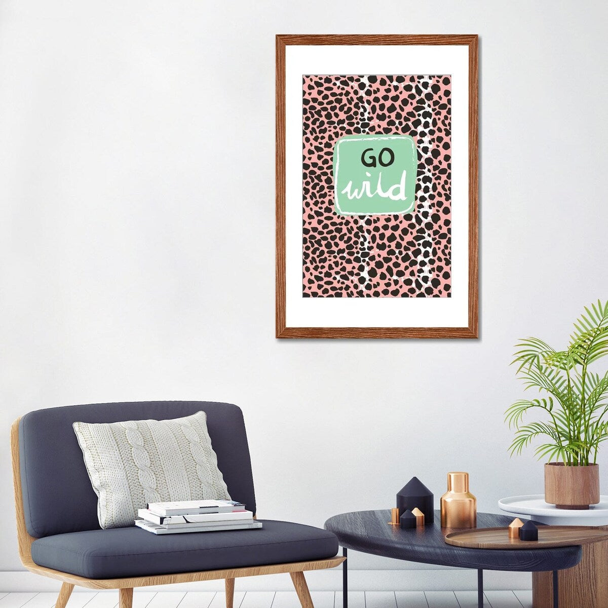 iCanvas "Go Wild" by Vicky Yorke