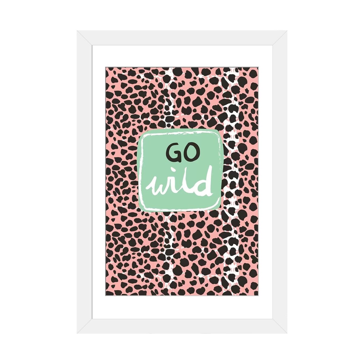 iCanvas "Go Wild" by Vicky Yorke