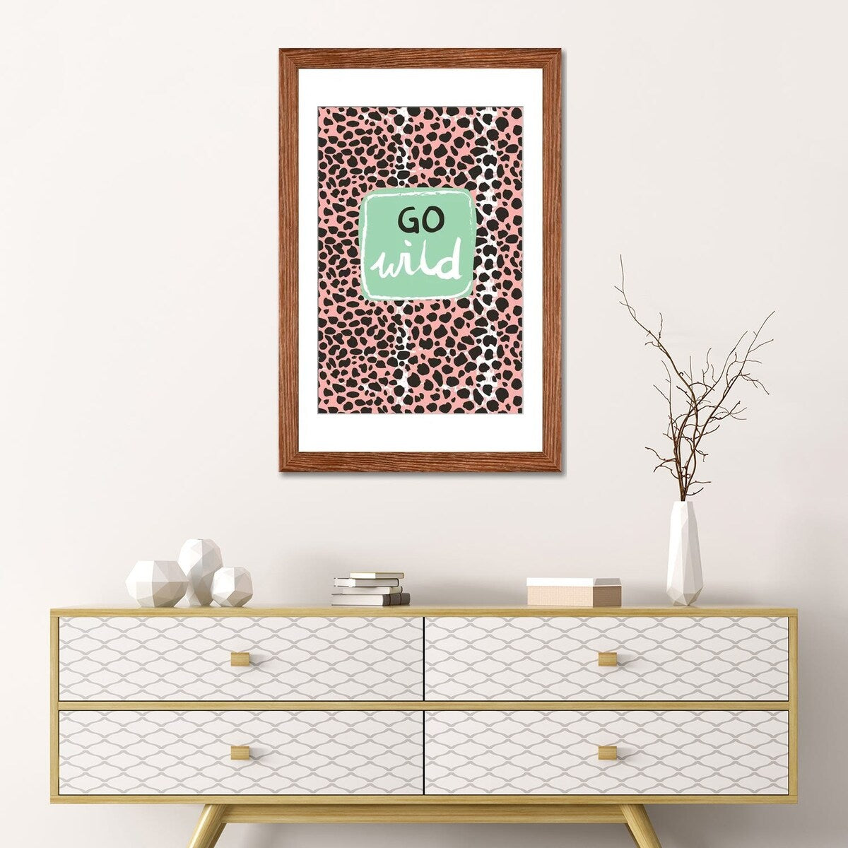 iCanvas "Go Wild" by Vicky Yorke