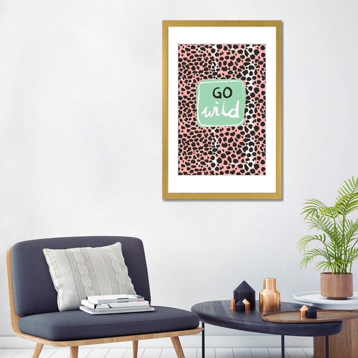 iCanvas "Go Wild" by Vicky Yorke
