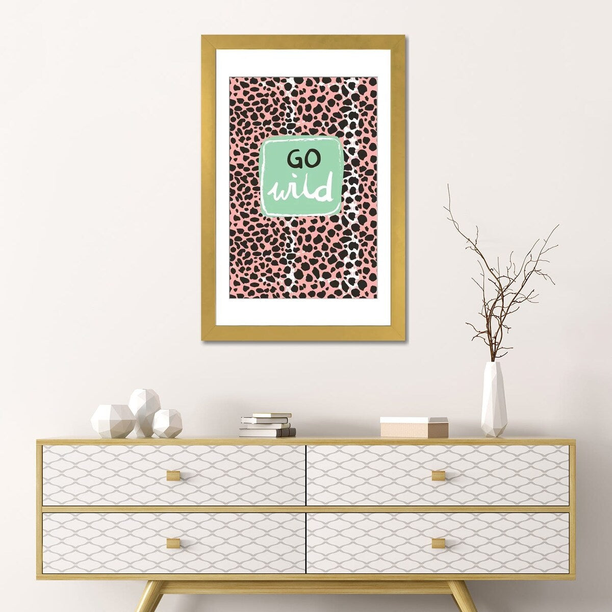 iCanvas "Go Wild" by Vicky Yorke