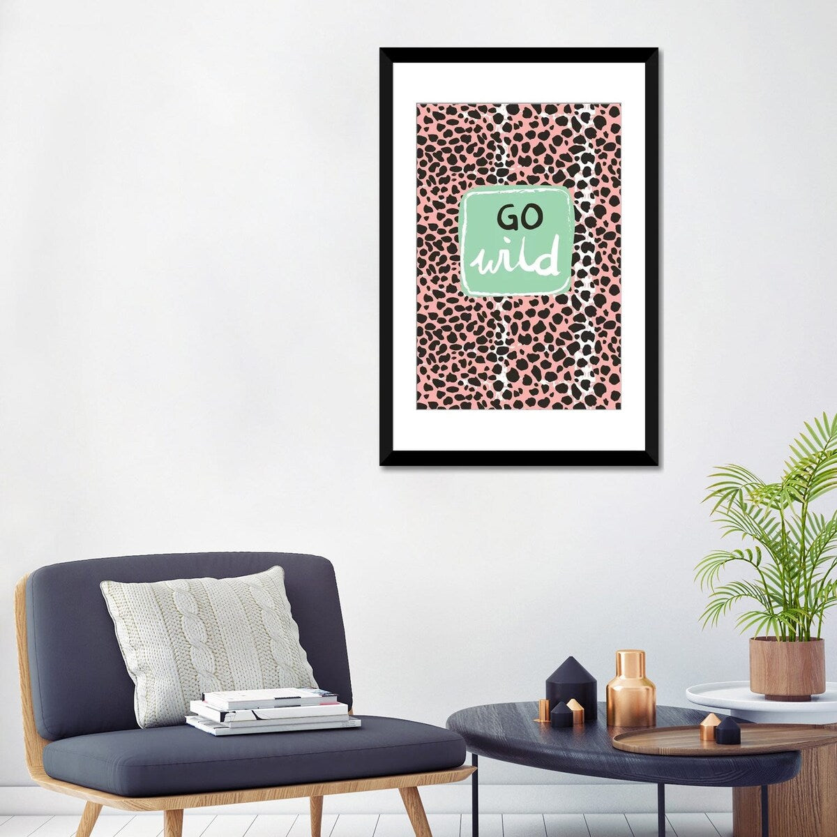 iCanvas "Go Wild" by Vicky Yorke