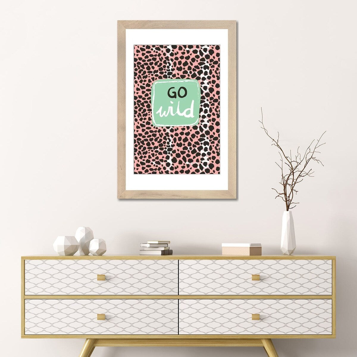 iCanvas "Go Wild" by Vicky Yorke