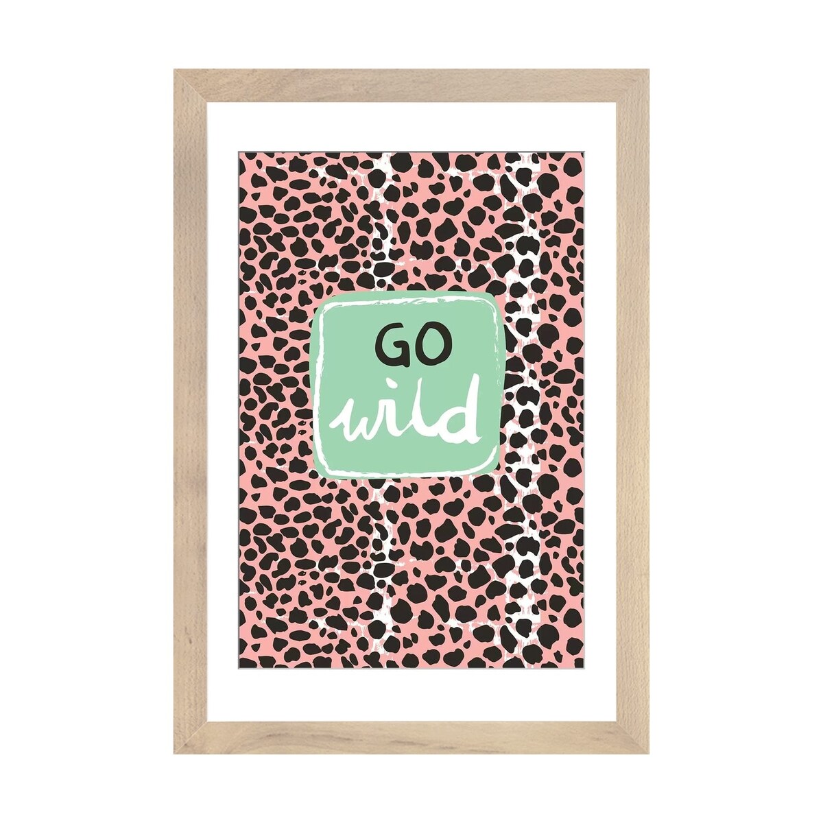 iCanvas "Go Wild" by Vicky Yorke