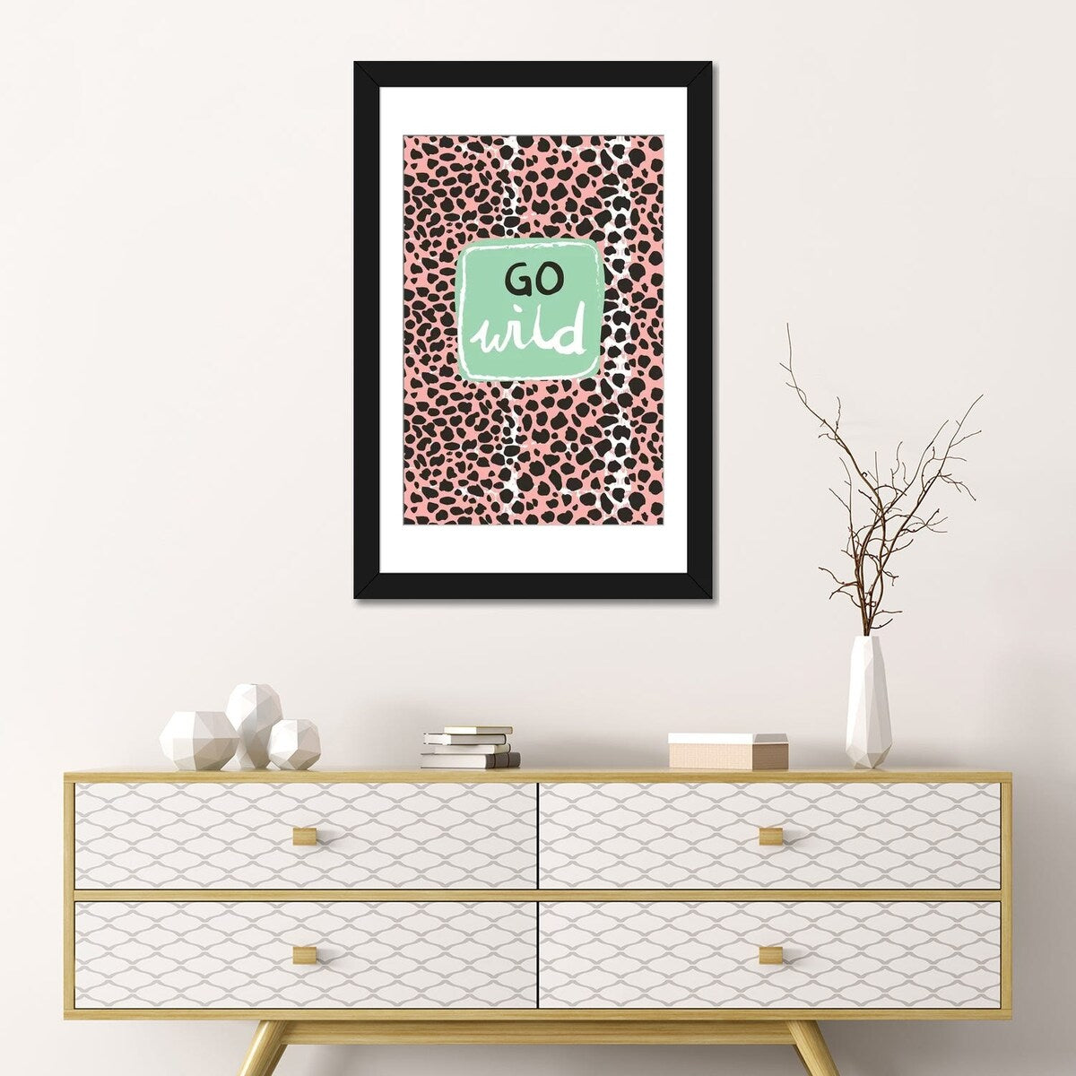 iCanvas "Go Wild" by Vicky Yorke