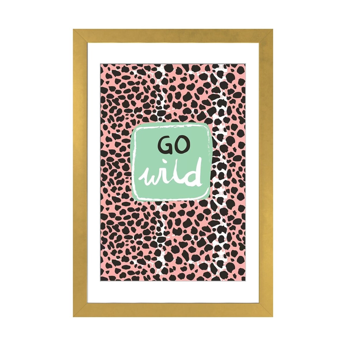 iCanvas "Go Wild" by Vicky Yorke