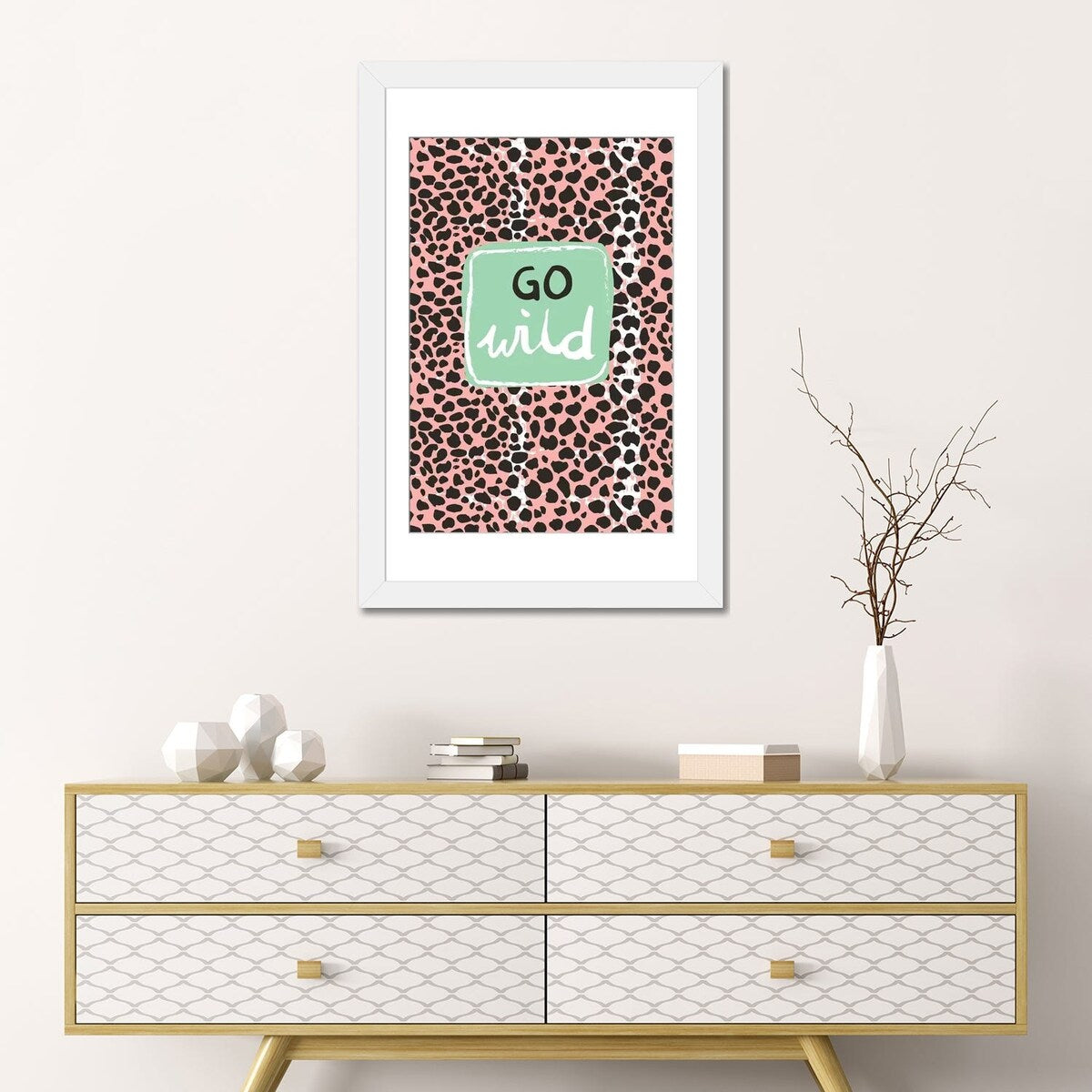 iCanvas "Go Wild" by Vicky Yorke