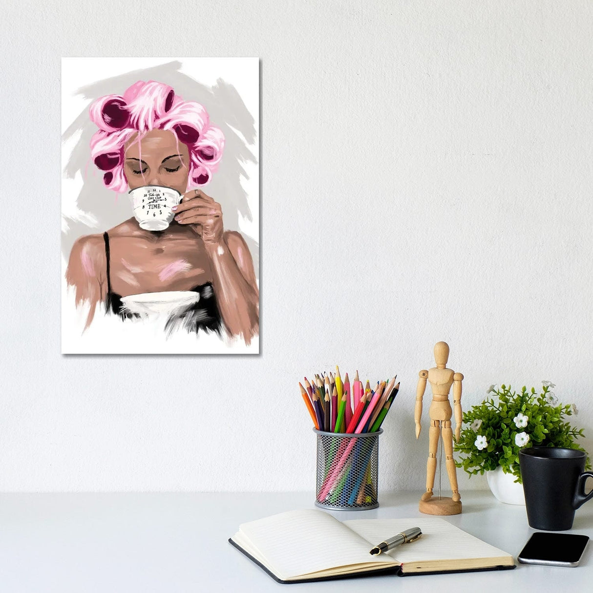 iCanvas "Godmorgon" by Elias Mikael Canvas Print