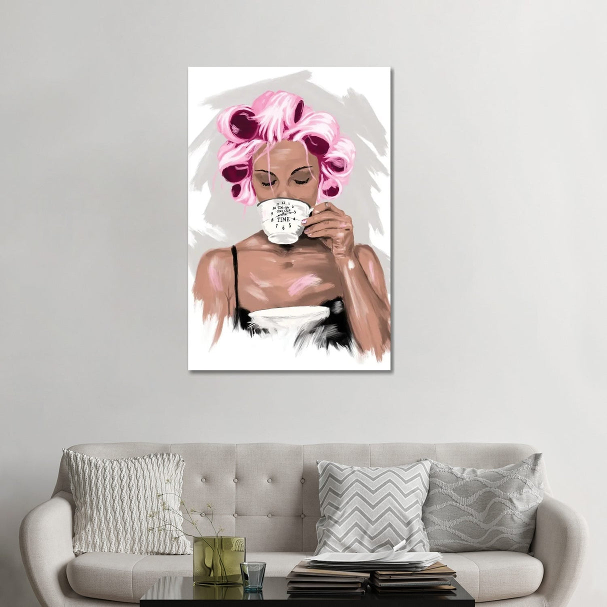 iCanvas "Godmorgon" by Elias Mikael Canvas Print