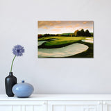 iCanvas "Golf Course 8" by William Vanderdasson Canvas Print