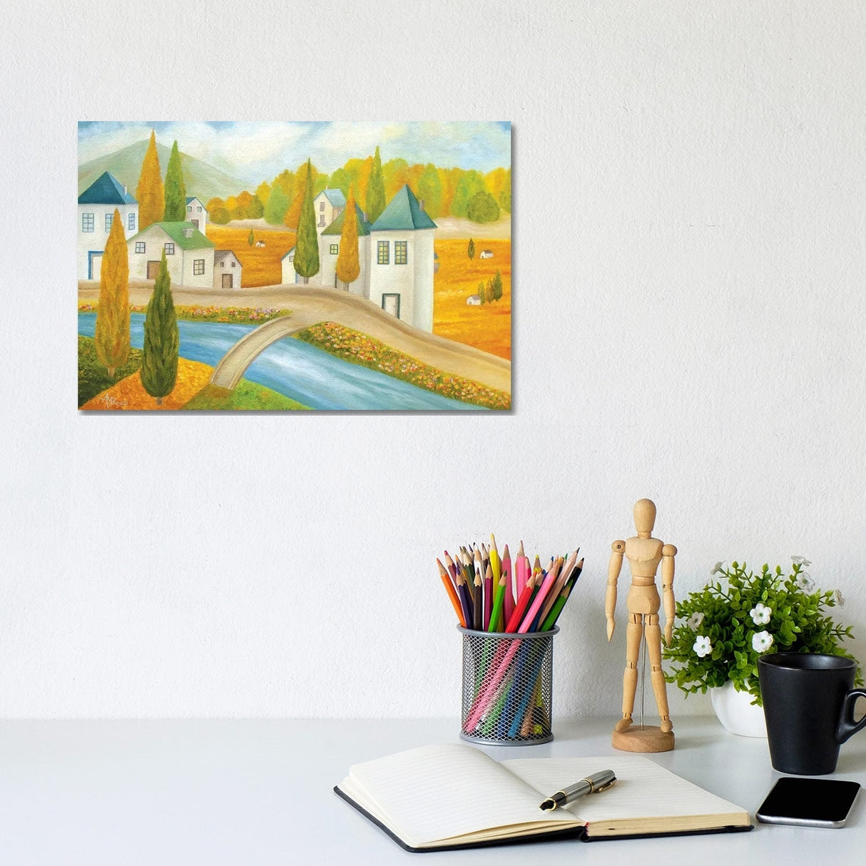 iCanvas "Gone Are The Dark Clouds" by Angeles M Pomata Canvas Print
