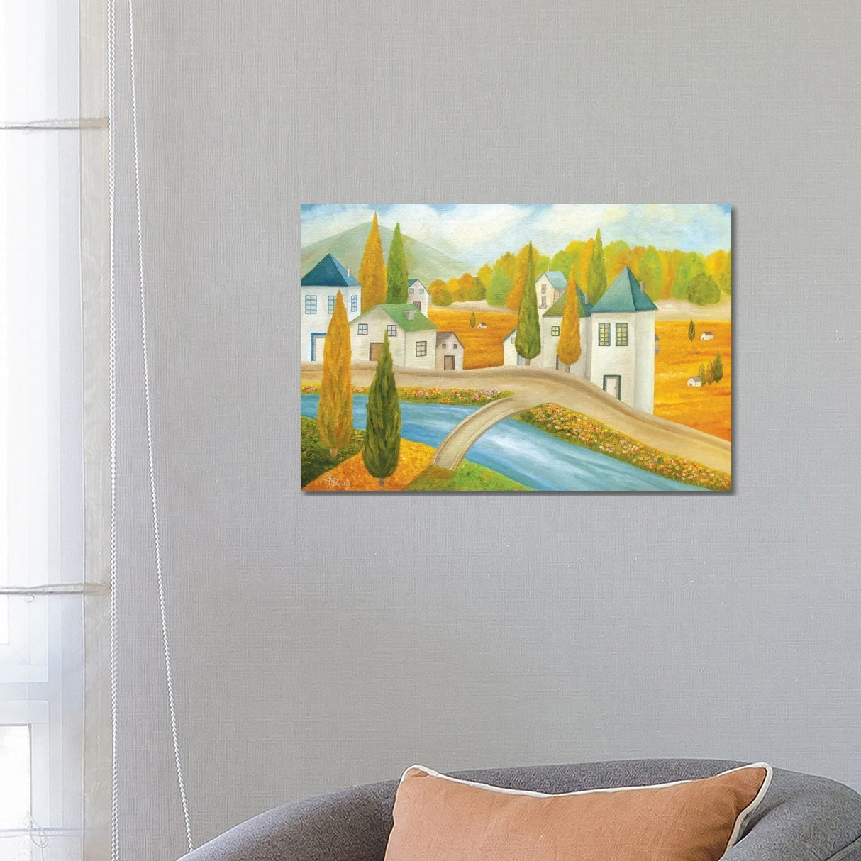 iCanvas "Gone Are The Dark Clouds" by Angeles M Pomata Canvas Print