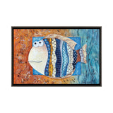 iCanvas "Good Luck Fish" by Natalia Grinchenko Framed