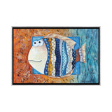 iCanvas "Good Luck Fish" by Natalia Grinchenko Framed