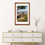 iCanvas "Grand Canyon National Park (Elk At The South Rim)" by Lantern Press