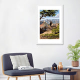 iCanvas "Grand Canyon National Park (Elk At The South Rim)" by Lantern Press