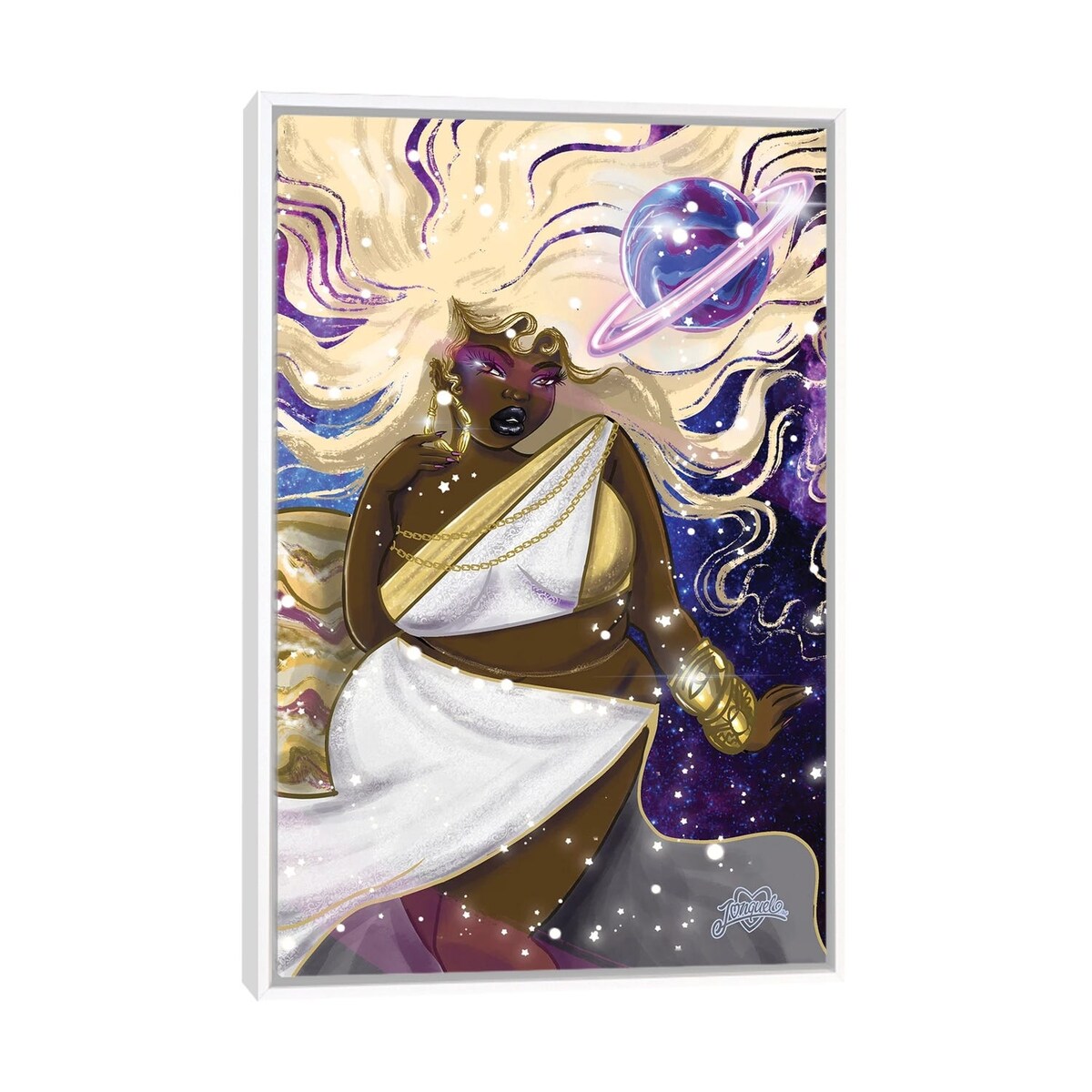 iCanvas "Great Conjunction" by Jonquel Art Framed Canvas Print