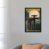 iCanvas "Great Smoky Mountains National Park (Clingmans Dome Observation Tower II)" by Lantern Press Framed