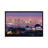iCanvas "Griffith Park Observatory In Los Angeles" by Zoe Schumacher Framed