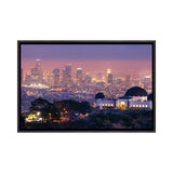 iCanvas "Griffith Park Observatory In Los Angeles" by Zoe Schumacher Framed