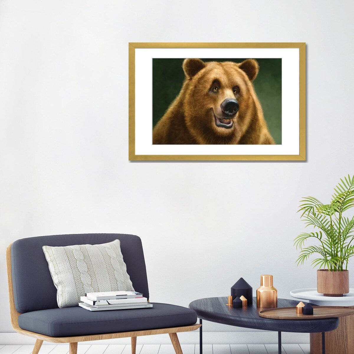 iCanvas "Grizzly" by Patrick LaMontagne