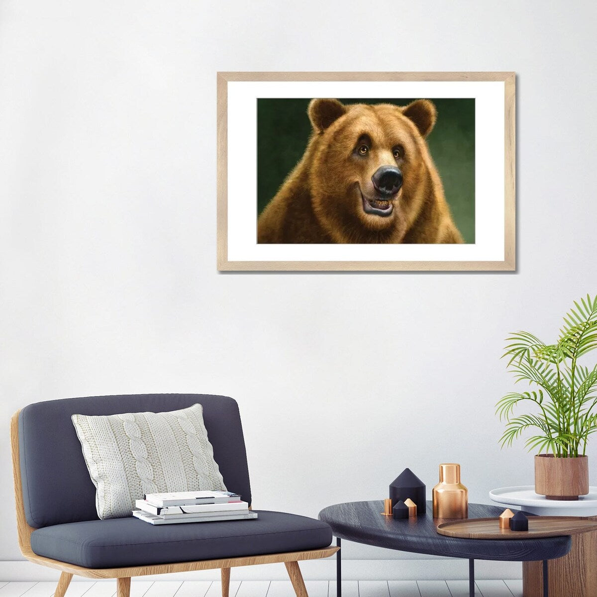 iCanvas "Grizzly" by Patrick LaMontagne