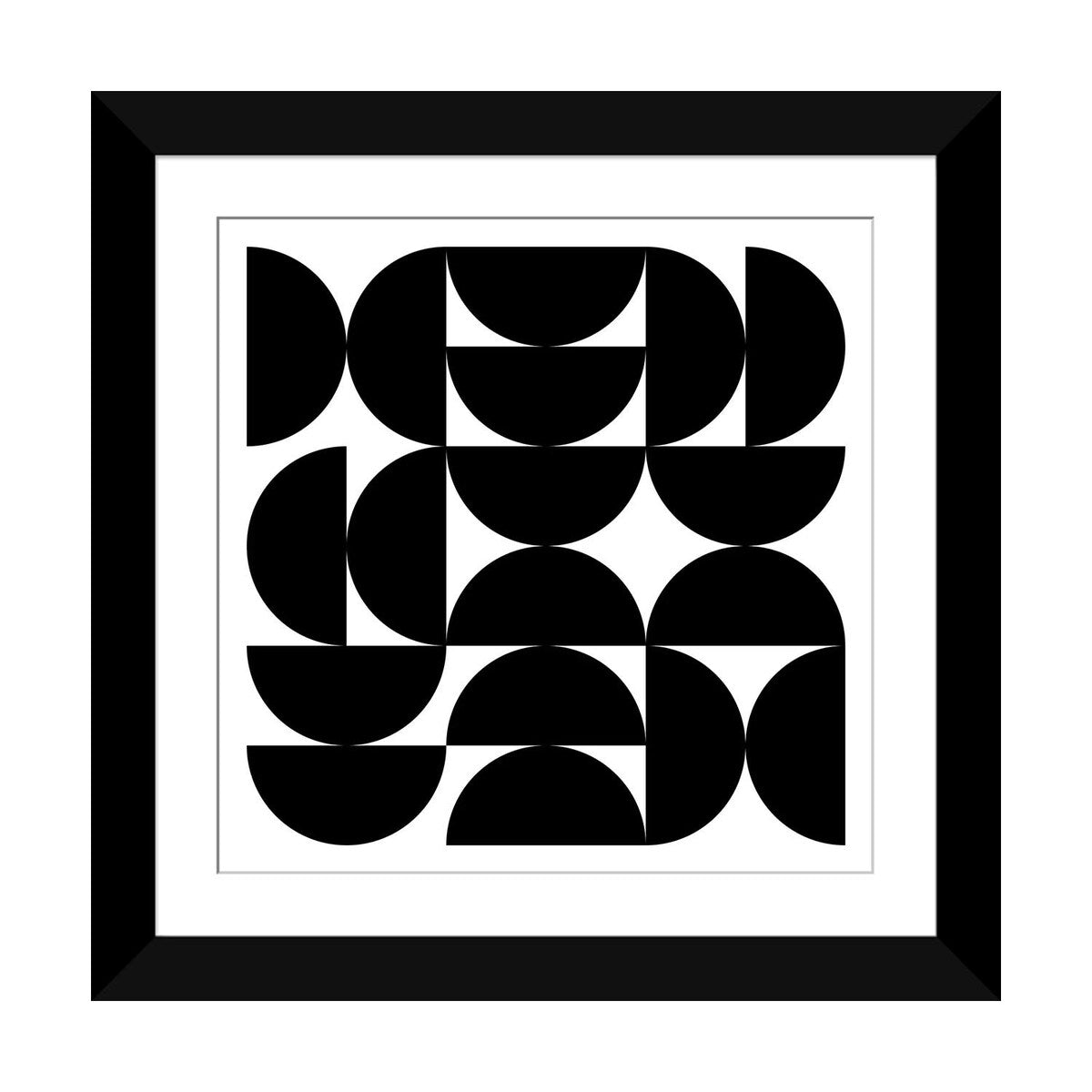 iCanvas "Half Circles I" by The Maisey Design Shop
