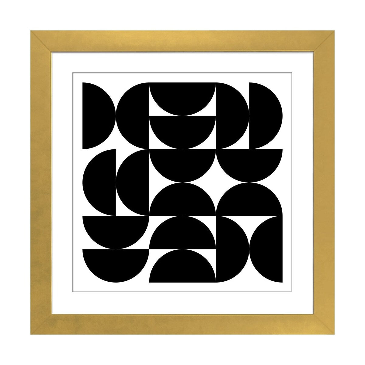 iCanvas "Half Circles I" by The Maisey Design Shop