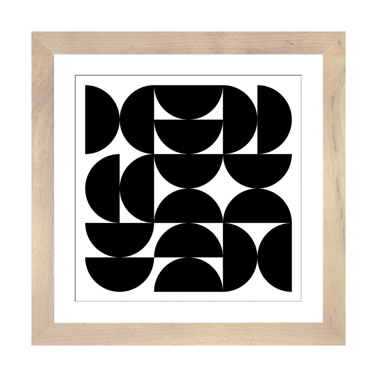 iCanvas "Half Circles I" by The Maisey Design Shop
