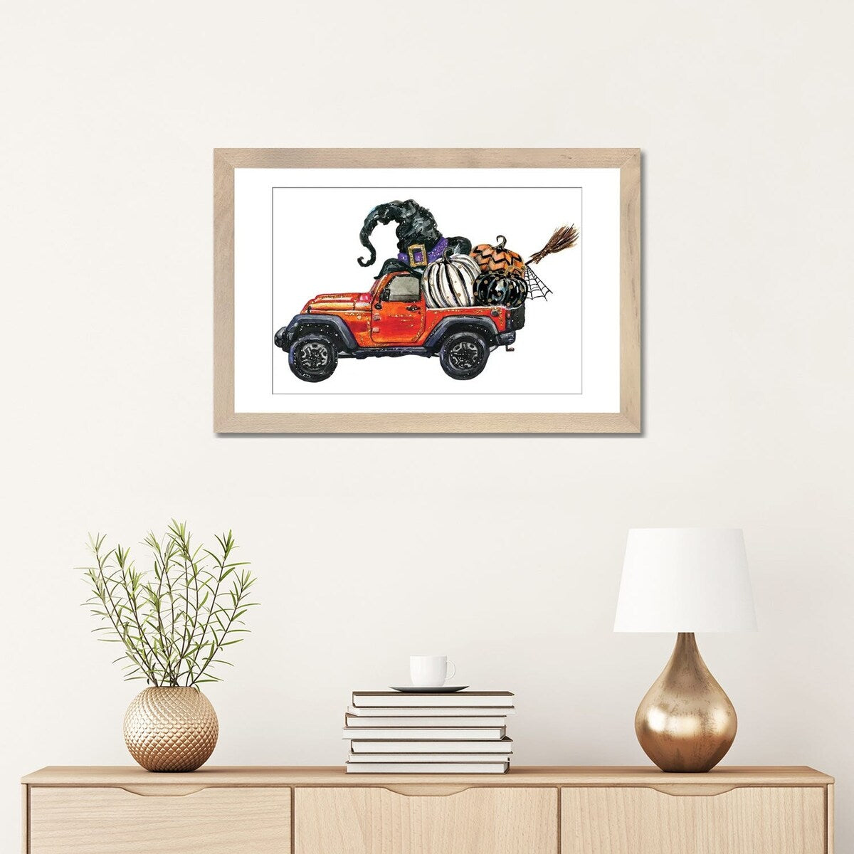 iCanvas "Halloween Jeep" by Ephrazy Graphics