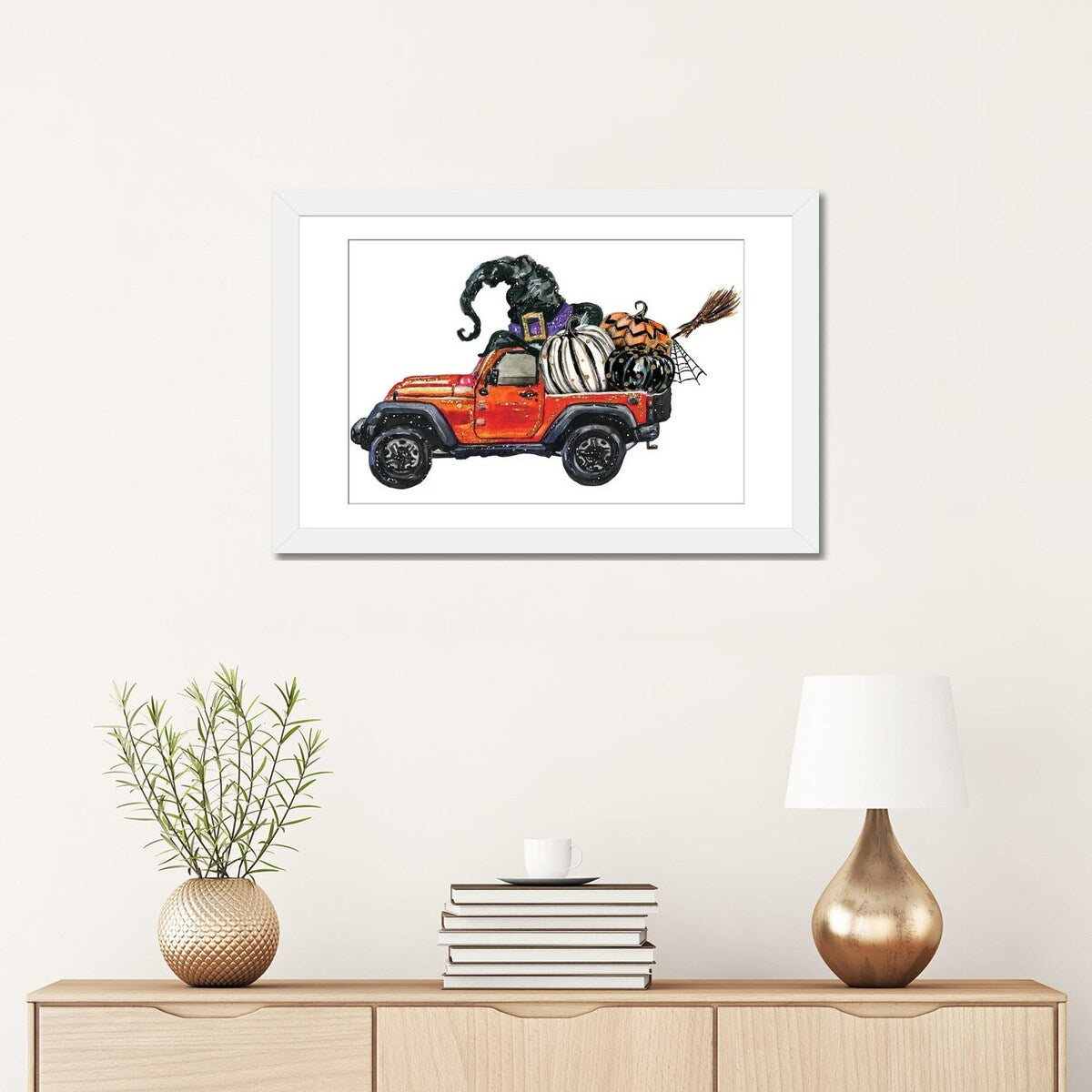iCanvas "Halloween Jeep" by Ephrazy Graphics