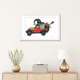 iCanvas "Halloween Jeep" by Ephrazy Graphics