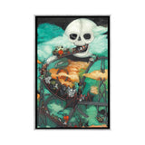 iCanvas "Halloween Moon" by Kelly Ann Kost Framed