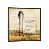 iCanvas "Happened For Me" by Jennifer Pugh Framed