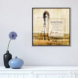 iCanvas "Happened For Me" by Jennifer Pugh Framed