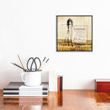 iCanvas "Happened For Me" by Jennifer Pugh Framed