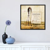 iCanvas "Happened For Me" by Jennifer Pugh Framed