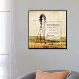iCanvas "Happened For Me" by Jennifer Pugh Framed