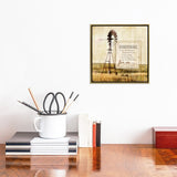 iCanvas "Happened For Me" by Jennifer Pugh Framed